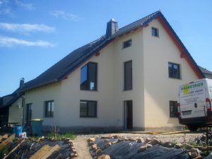 Stadt-Villa auf Bodenplatte gebaut in Lichtenstein bei Zwickau