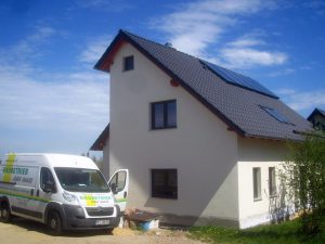 Stadt-Villa auf Bodenplatte gebaut in Lichtenstein bei Zwickau