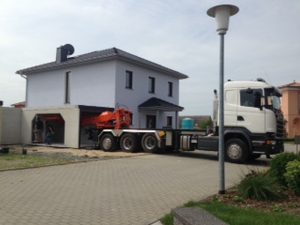 Stadt-Villa auf Bodenplatte gebaut in Naundörfel bei Meißen