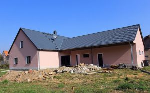 Einfamilienhaus mit Garage auf Bodenplatte gebaut in Plotitz bei Meißen